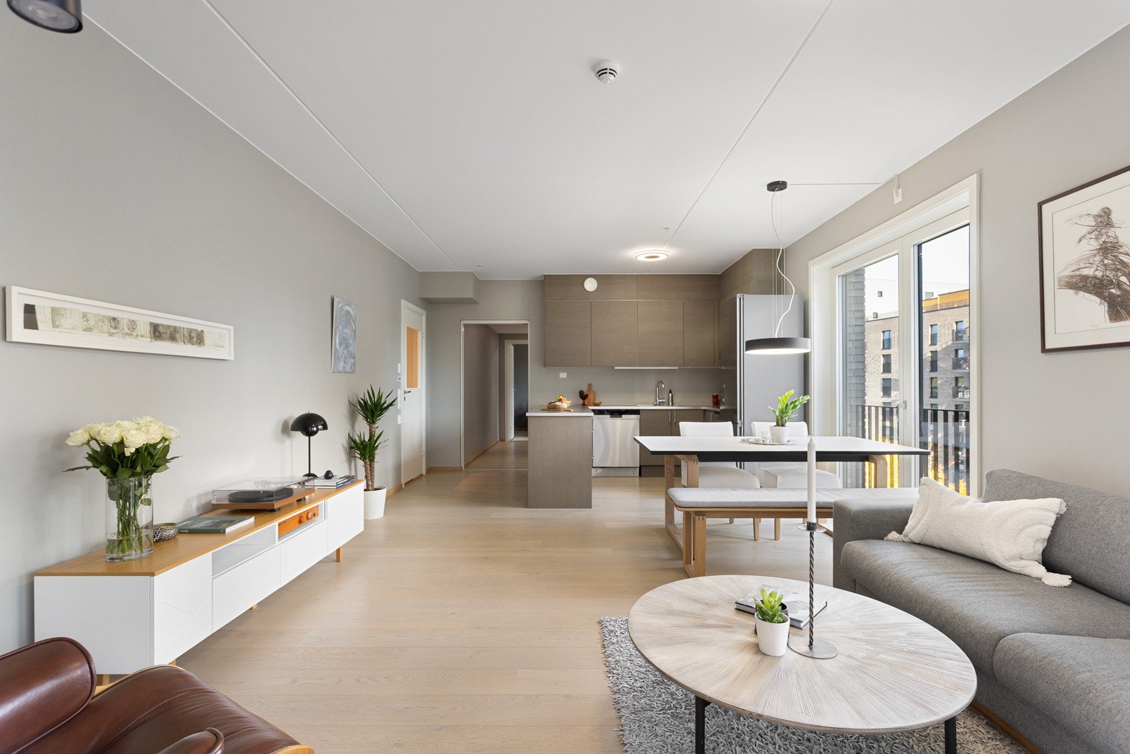 Leilighetens standard skriver seg fra byggeår 2019 og da ble det gjort flere tilvalg. Galleribilde