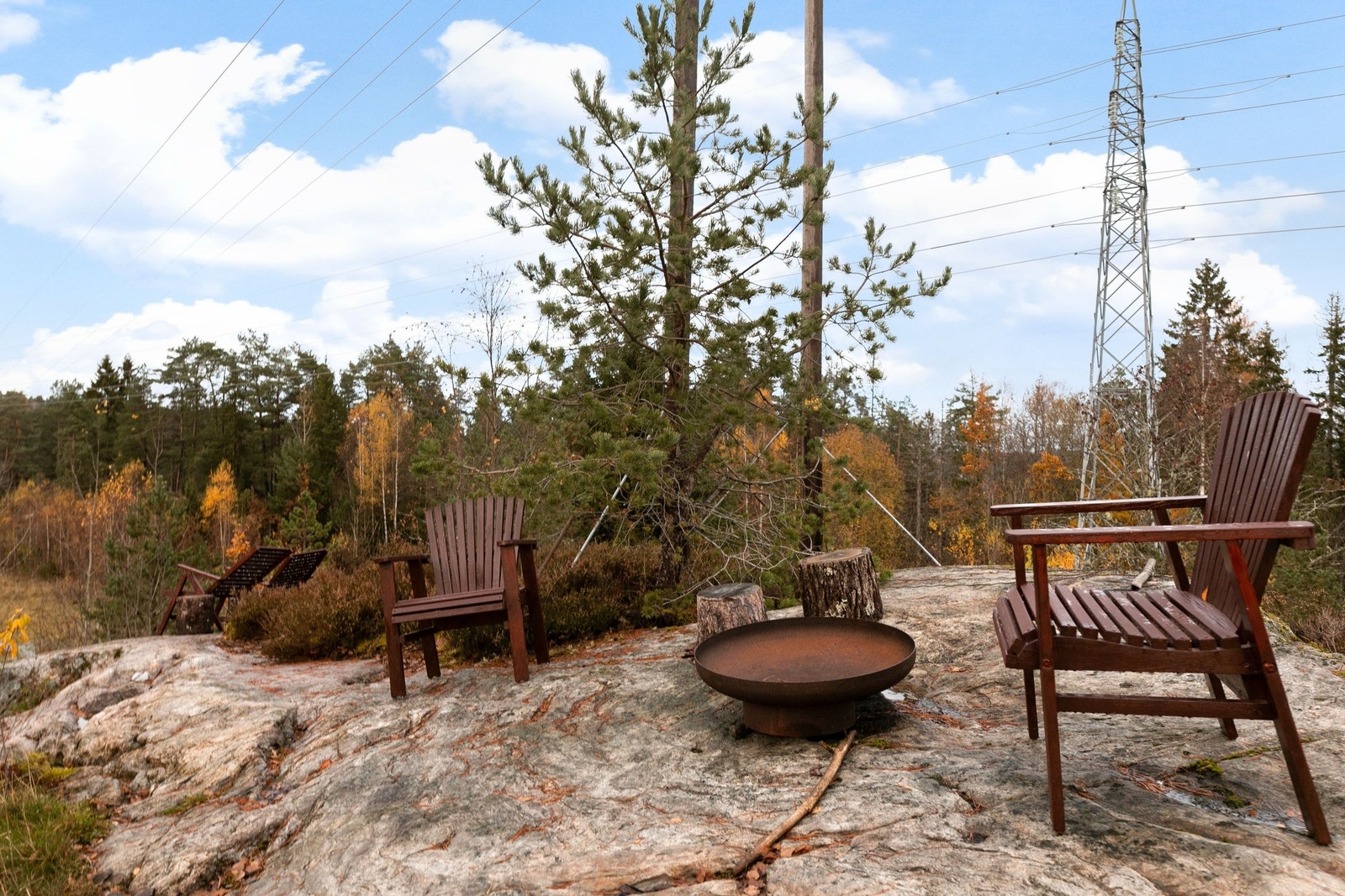 Bålplass Galleribilde