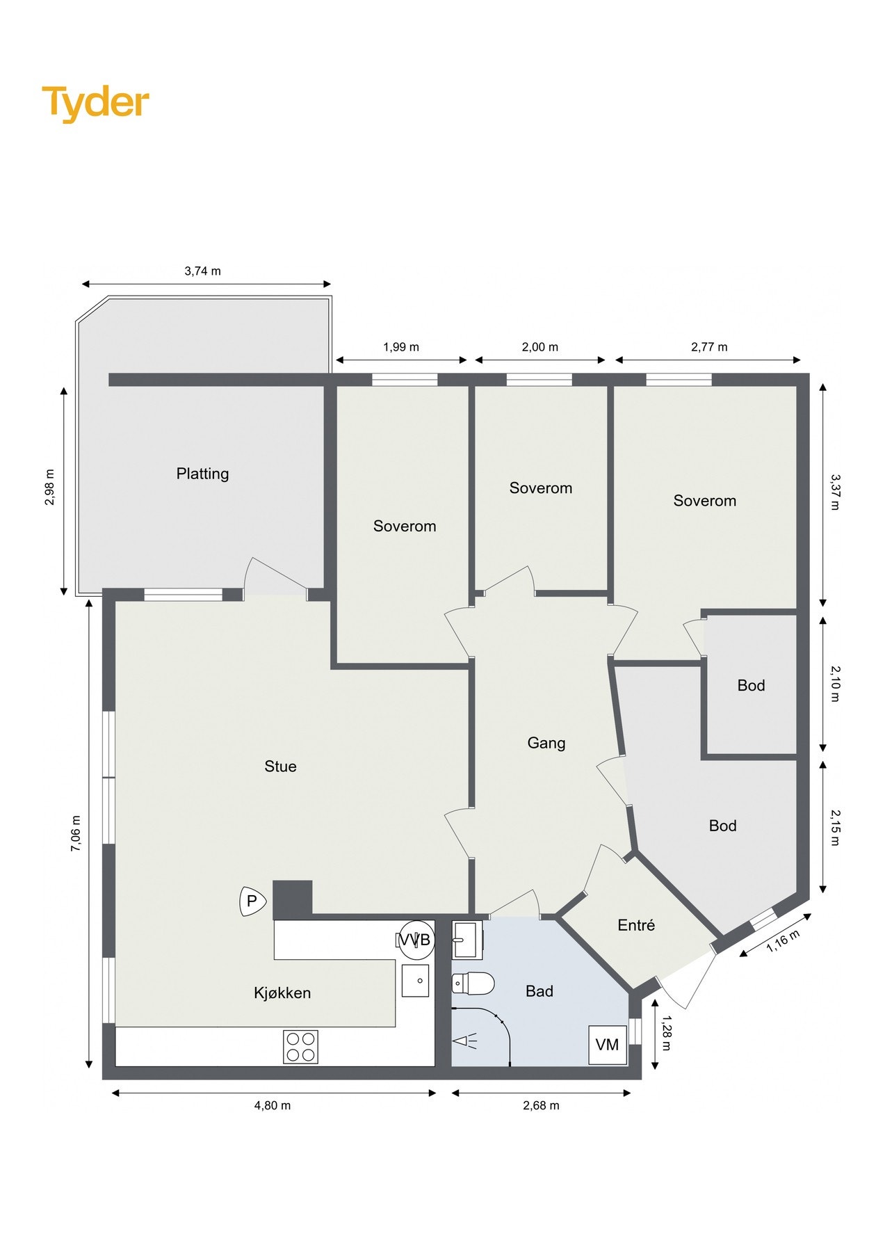 1. etasje - Åses vei 63 Galleribilde