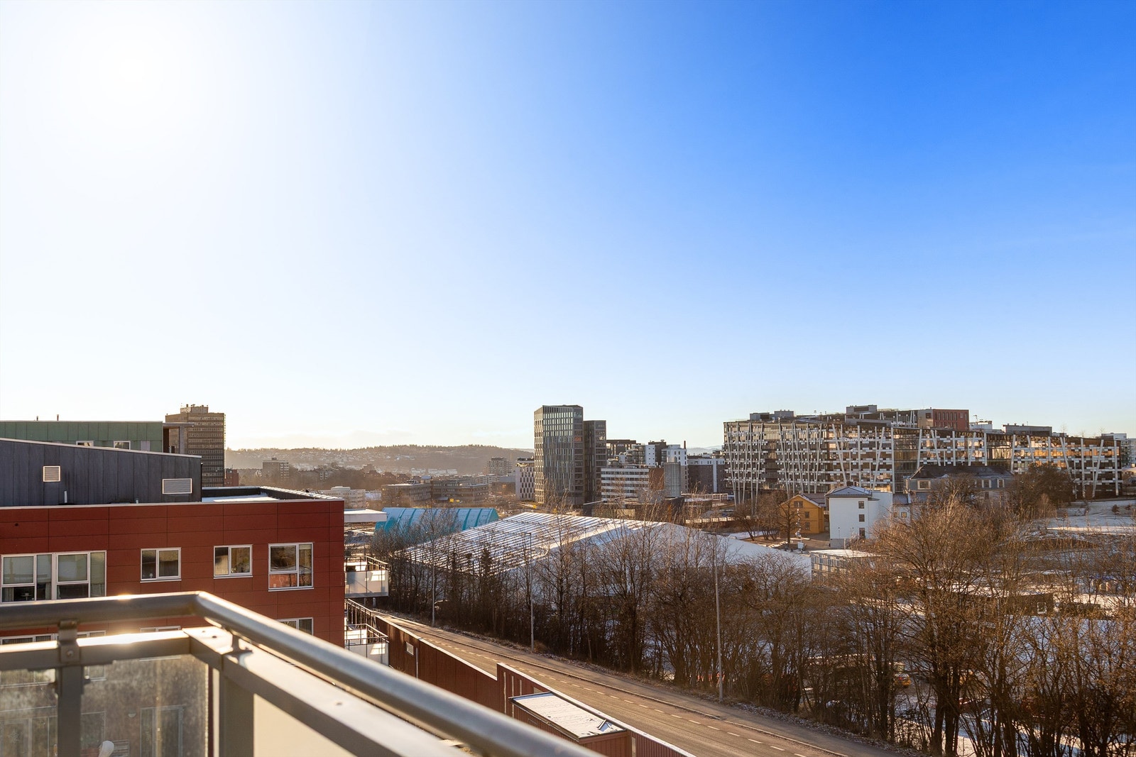 Fin utsikt mot Ekeberg og Løren - Foto: Eiendomsfoto Galleribilde
