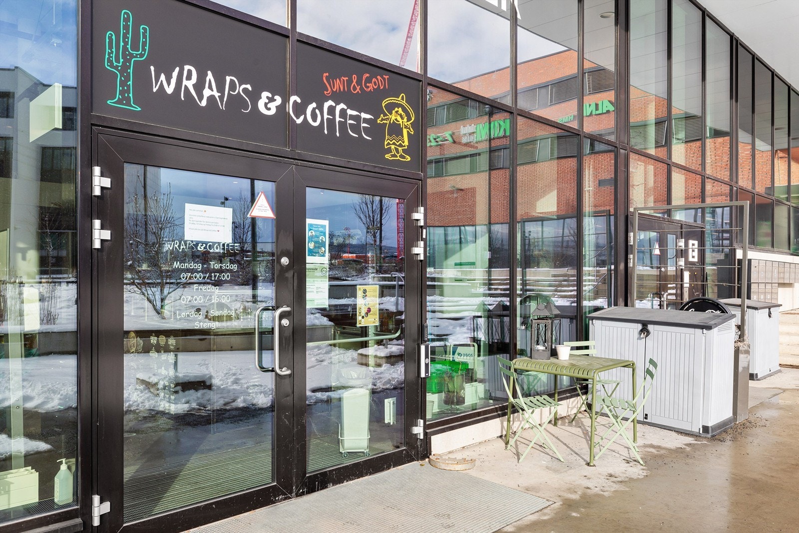 Wraps and Coffee på Ulven Galleribilde