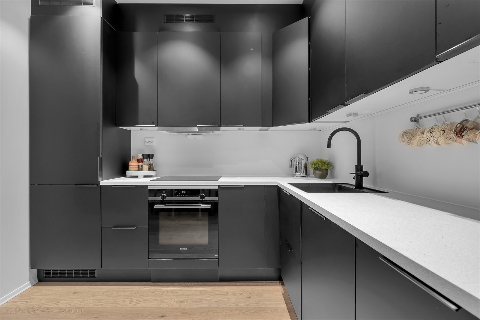 Integrerte hvitevarer fra Siemens Galleribilde