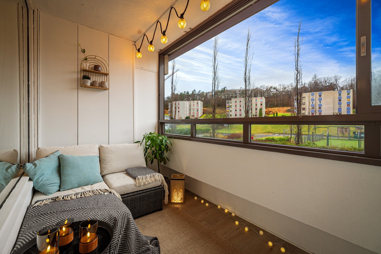 Her kan en innrede med koselig sittegruppe og nyte fine stunder Galleribilde