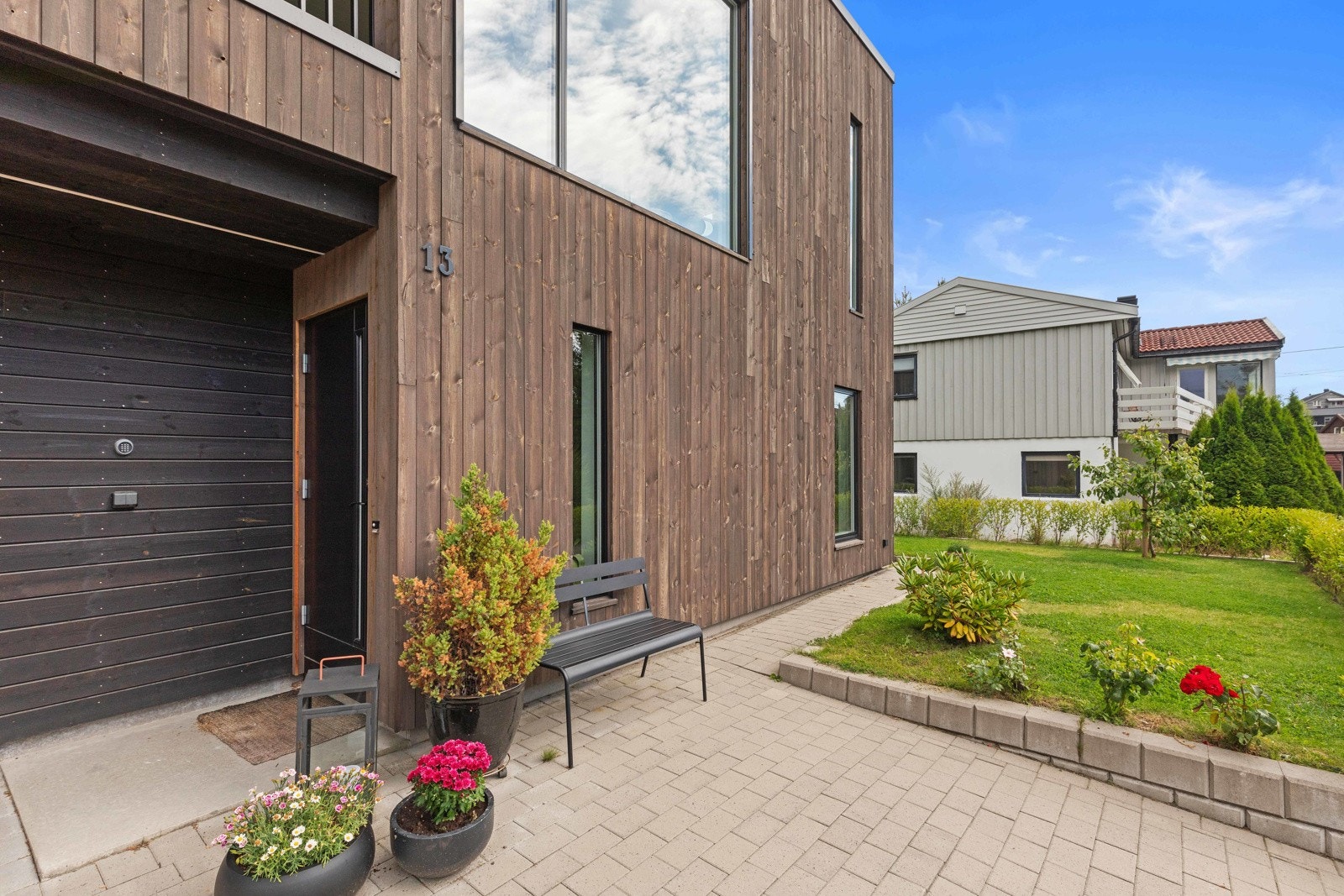 Koselig inngangsparti Galleribilde