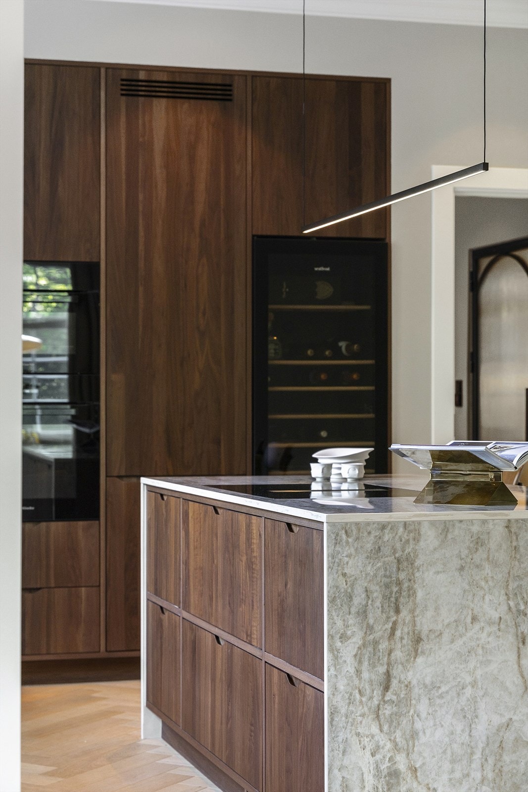 Hvitevarer fra Miele er integrert i innredningen Galleribilde