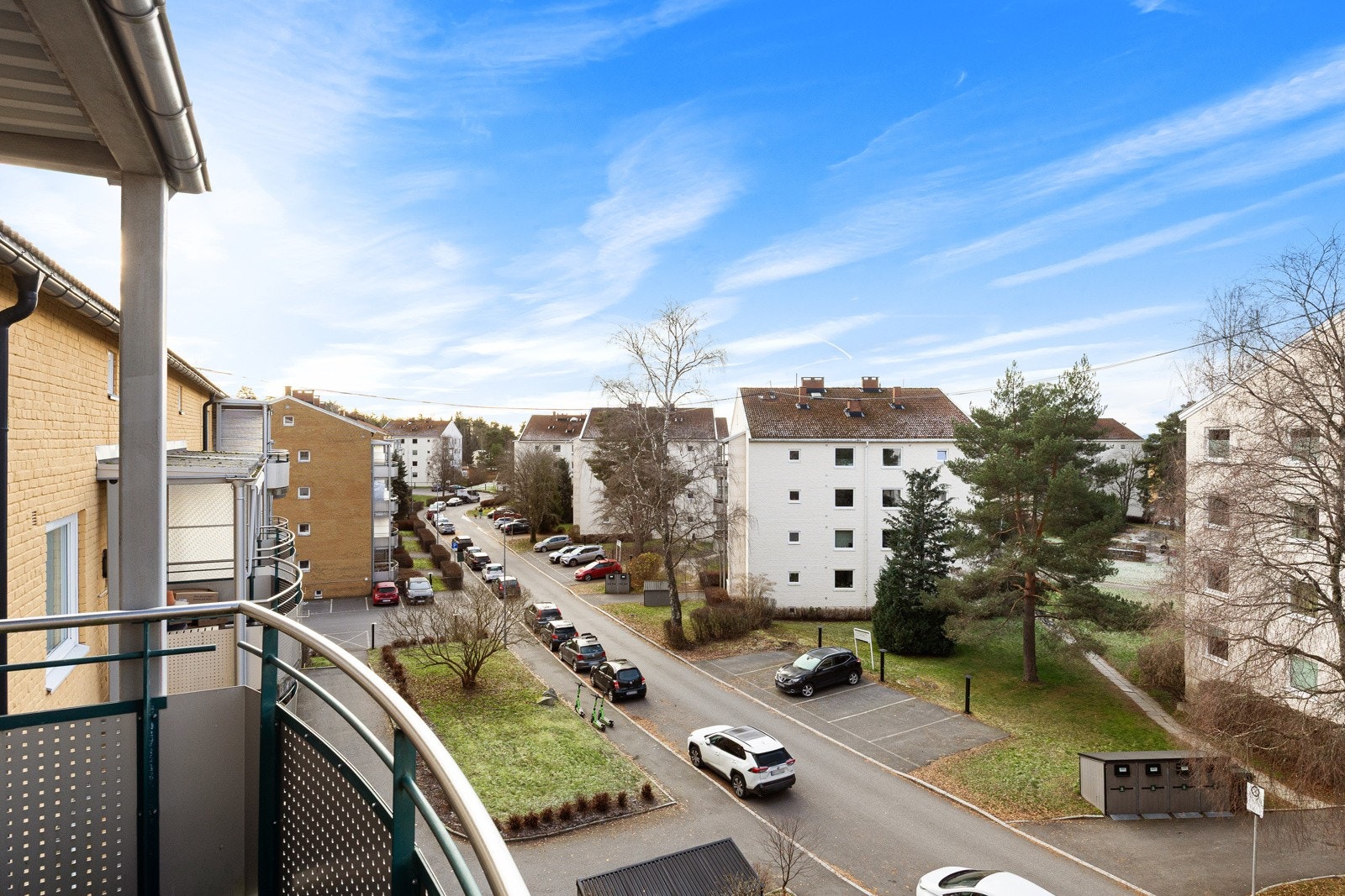 Utsikt fra balkongen. Galleribilde