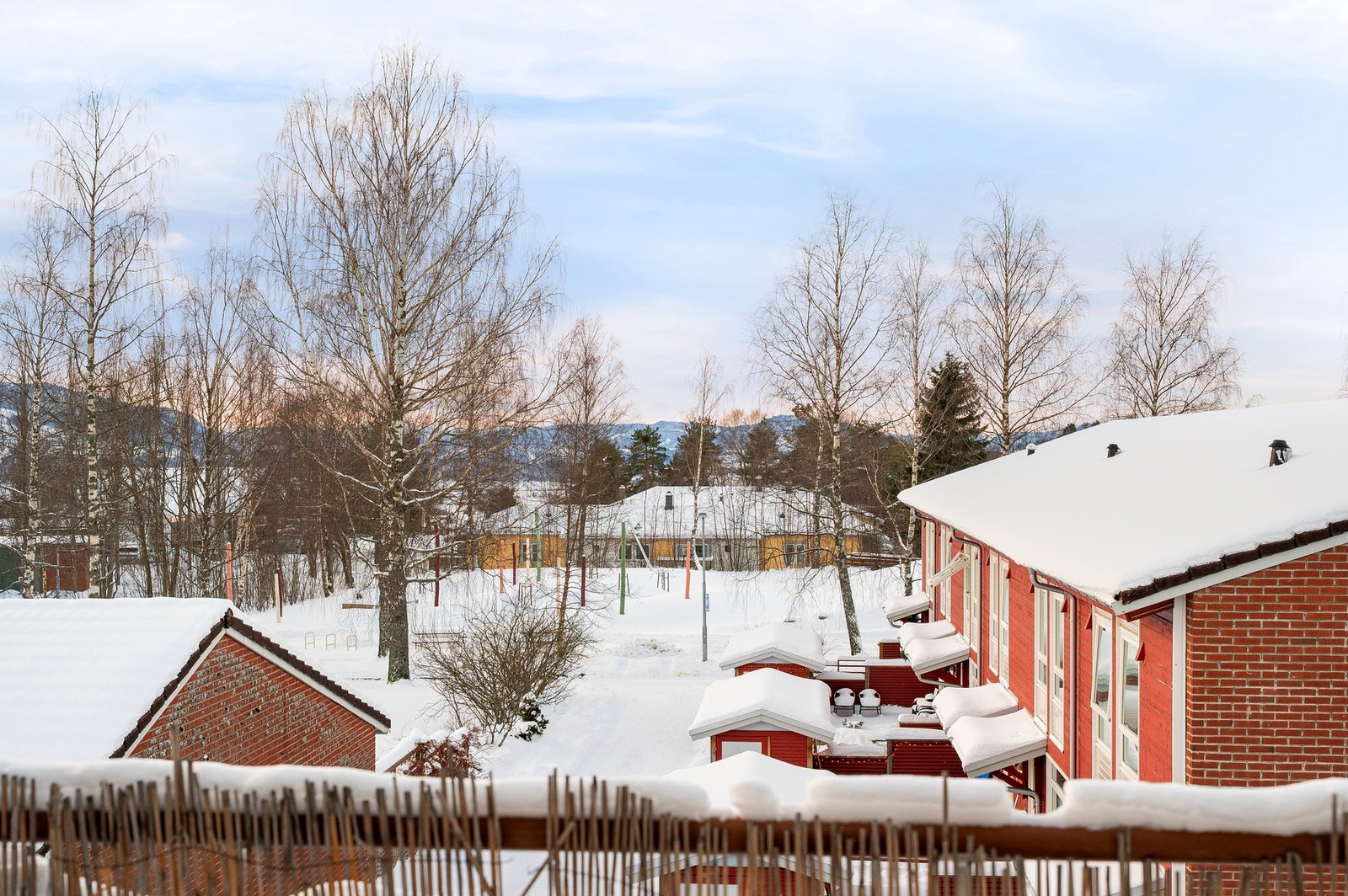 Utsikt balkong. Galleribilde