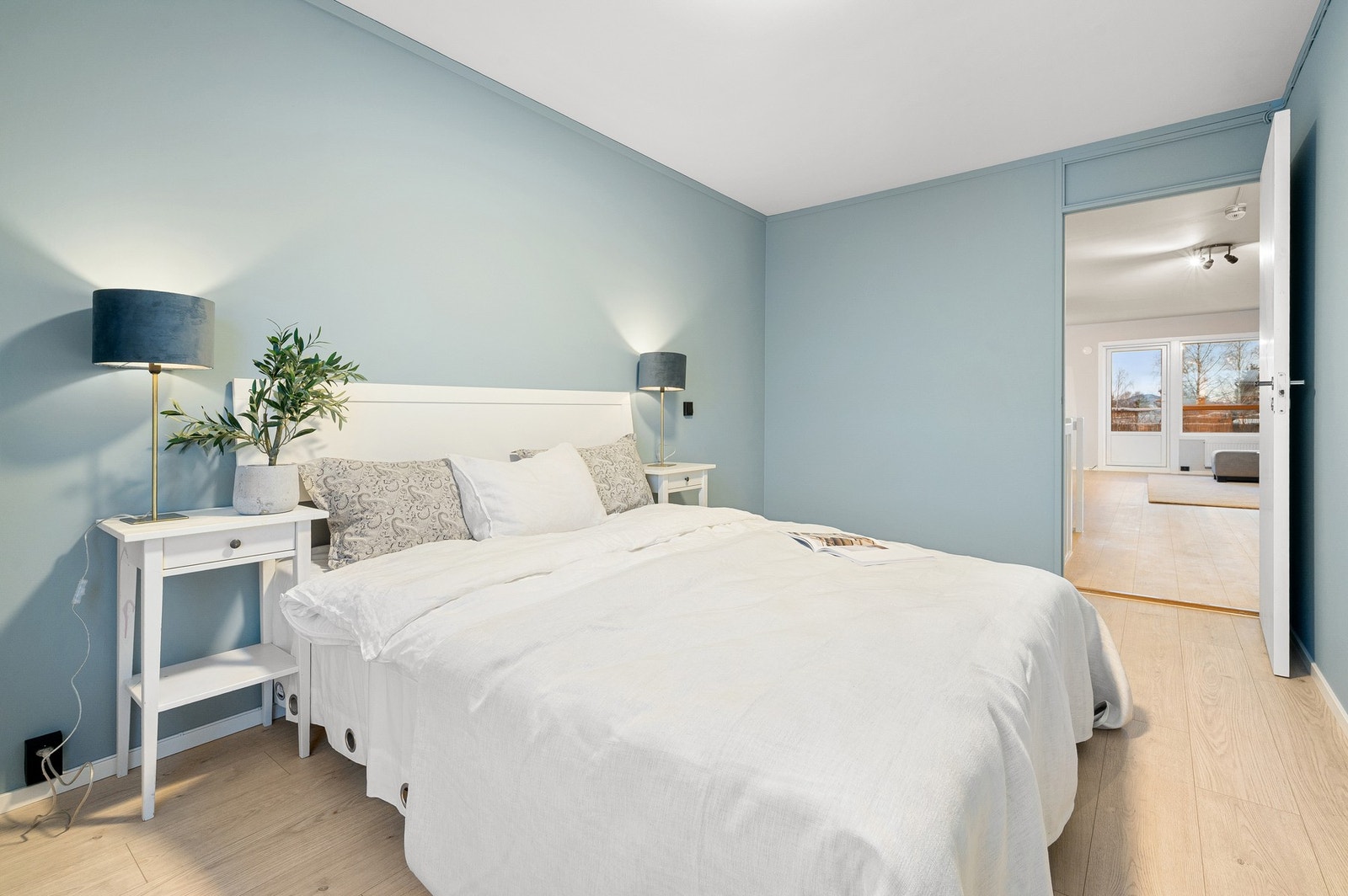 Soverom på 11,5 m² i hovedetasje. Galleribilde