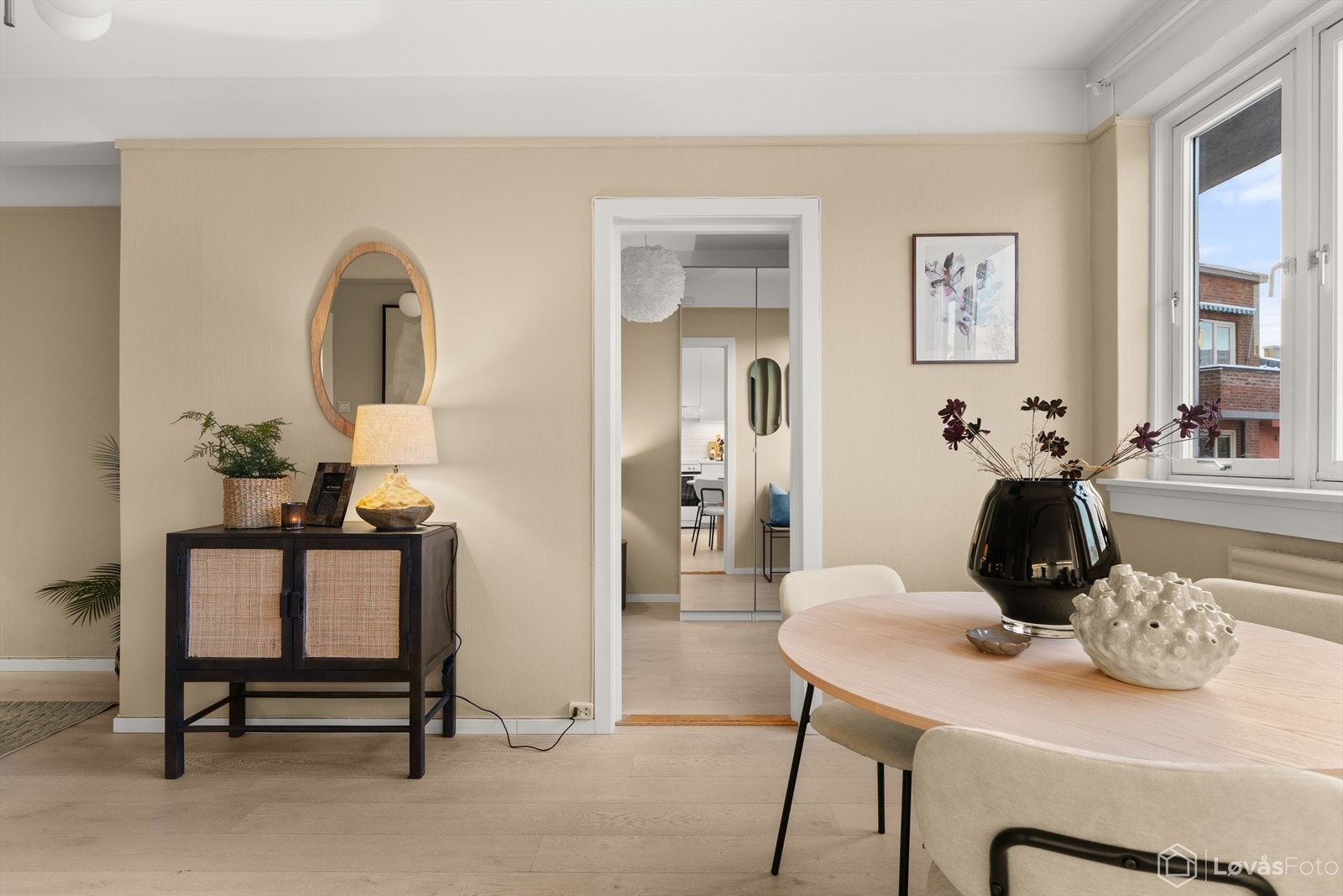 Boligens gulv og overflater ble pusset opp for 3 år siden Galleribilde