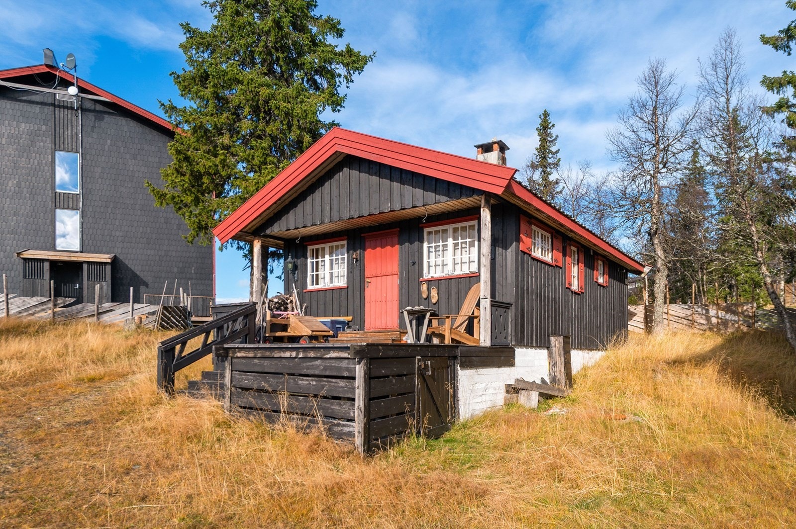 Fritidsbolig over ett plan. Galleribilde