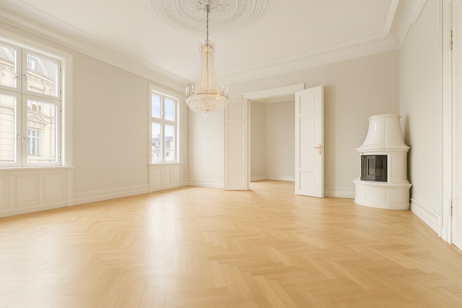 Digitalt stylet/oppusset bildet med nye overflater for å vise potensial Galleribilde