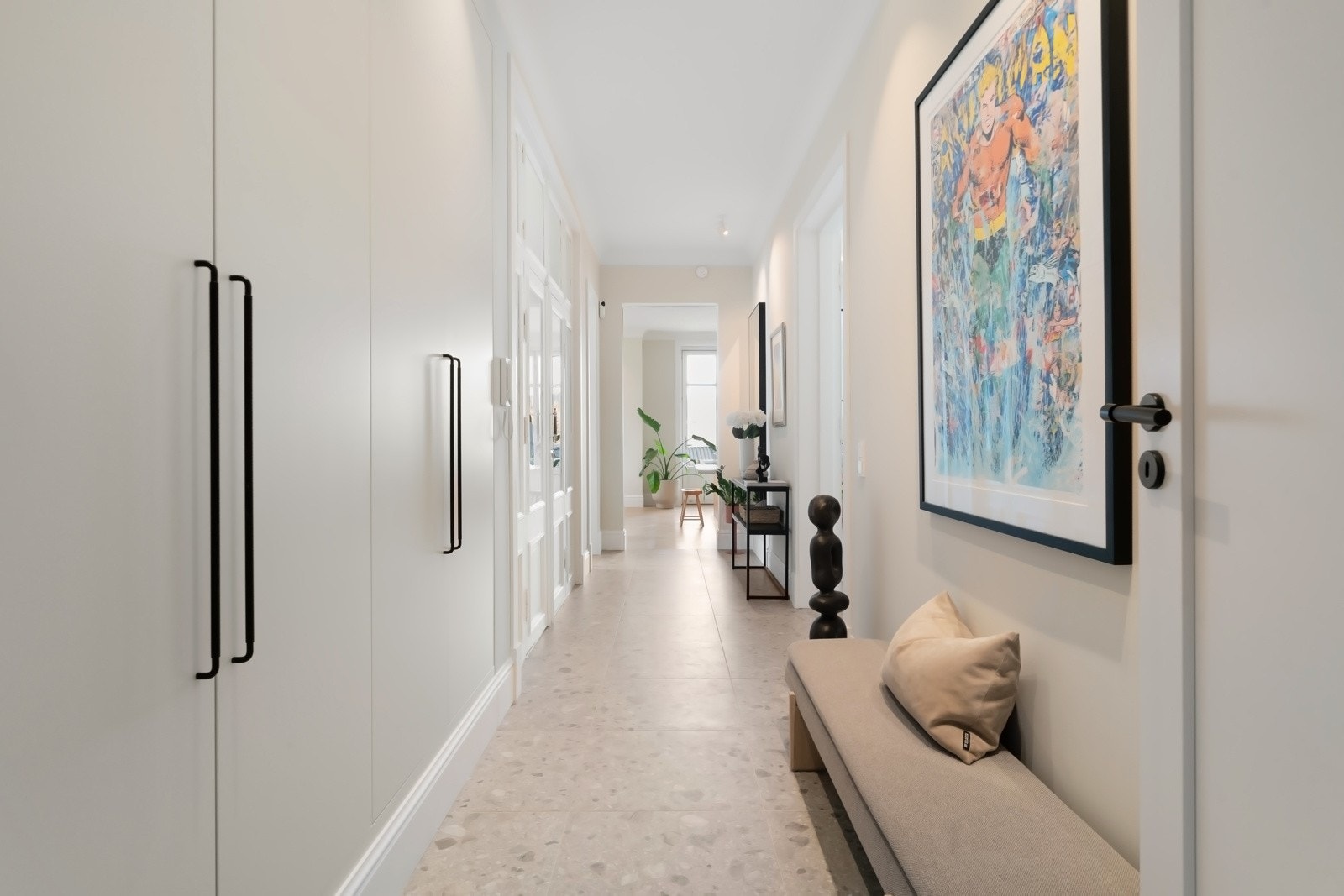 Et hjem hvor materialene er plukket fra øverste hylle.