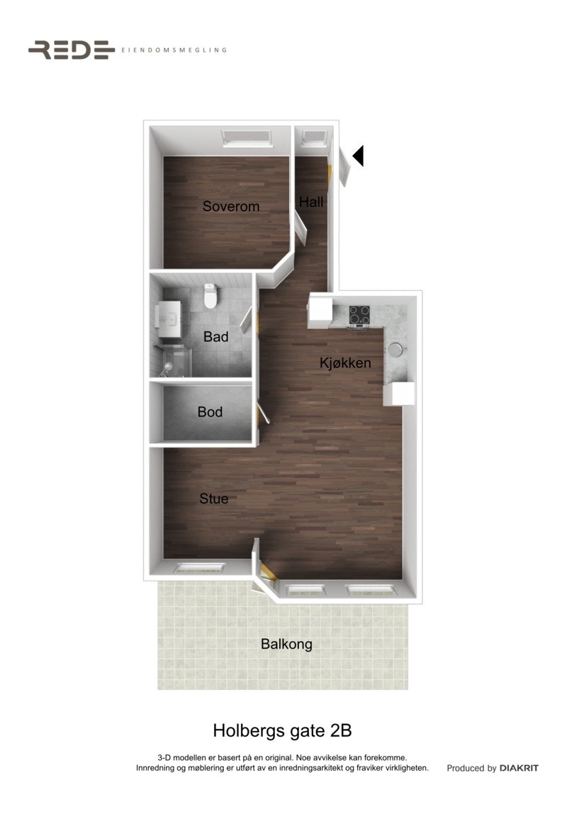 Plantegning Galleribilde