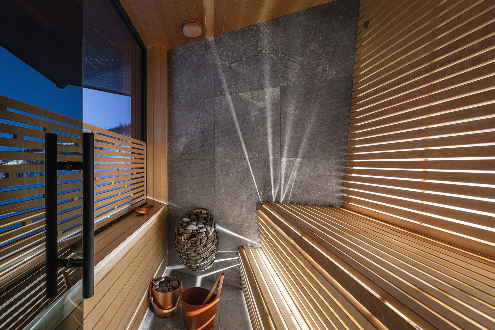 Panoramautsikt fra badstue Galleribilde