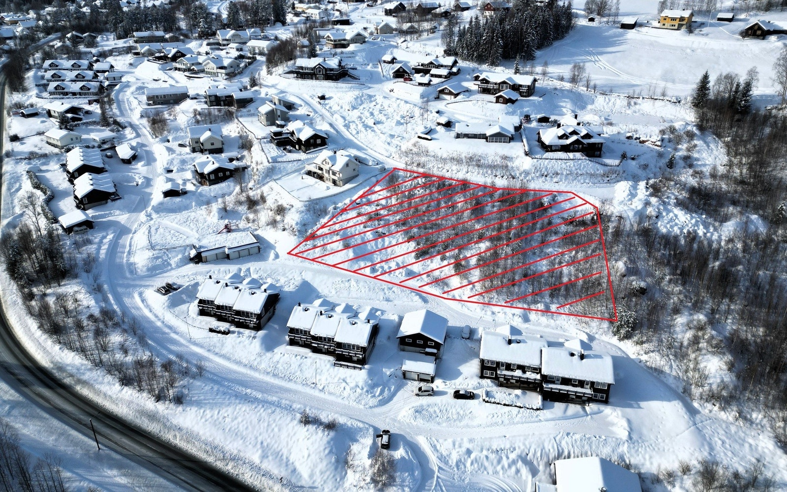 Bilde med markert tomt Galleribilde