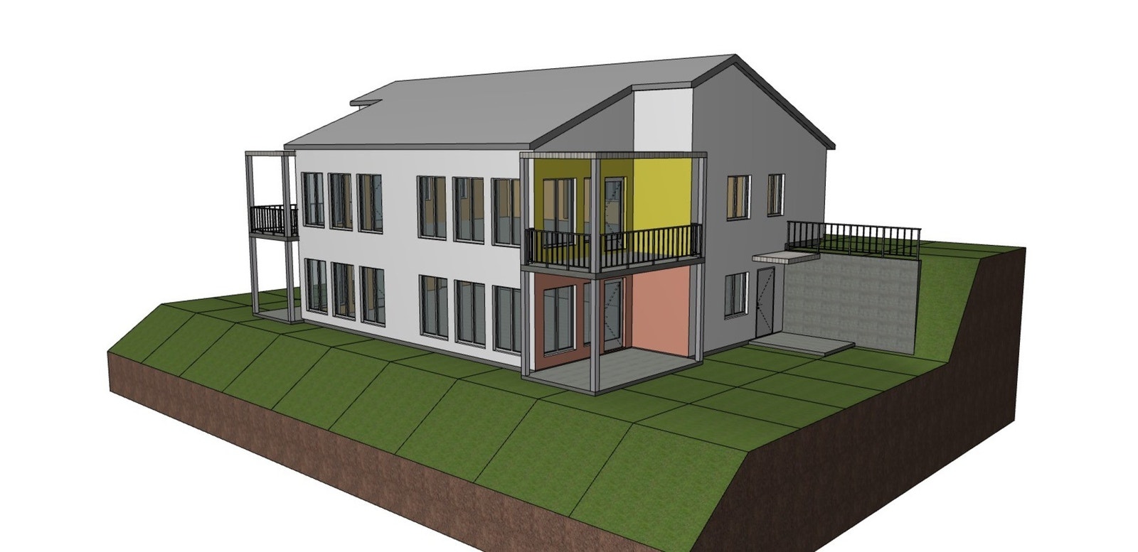 Skisse over mulig prosjekt Galleribilde