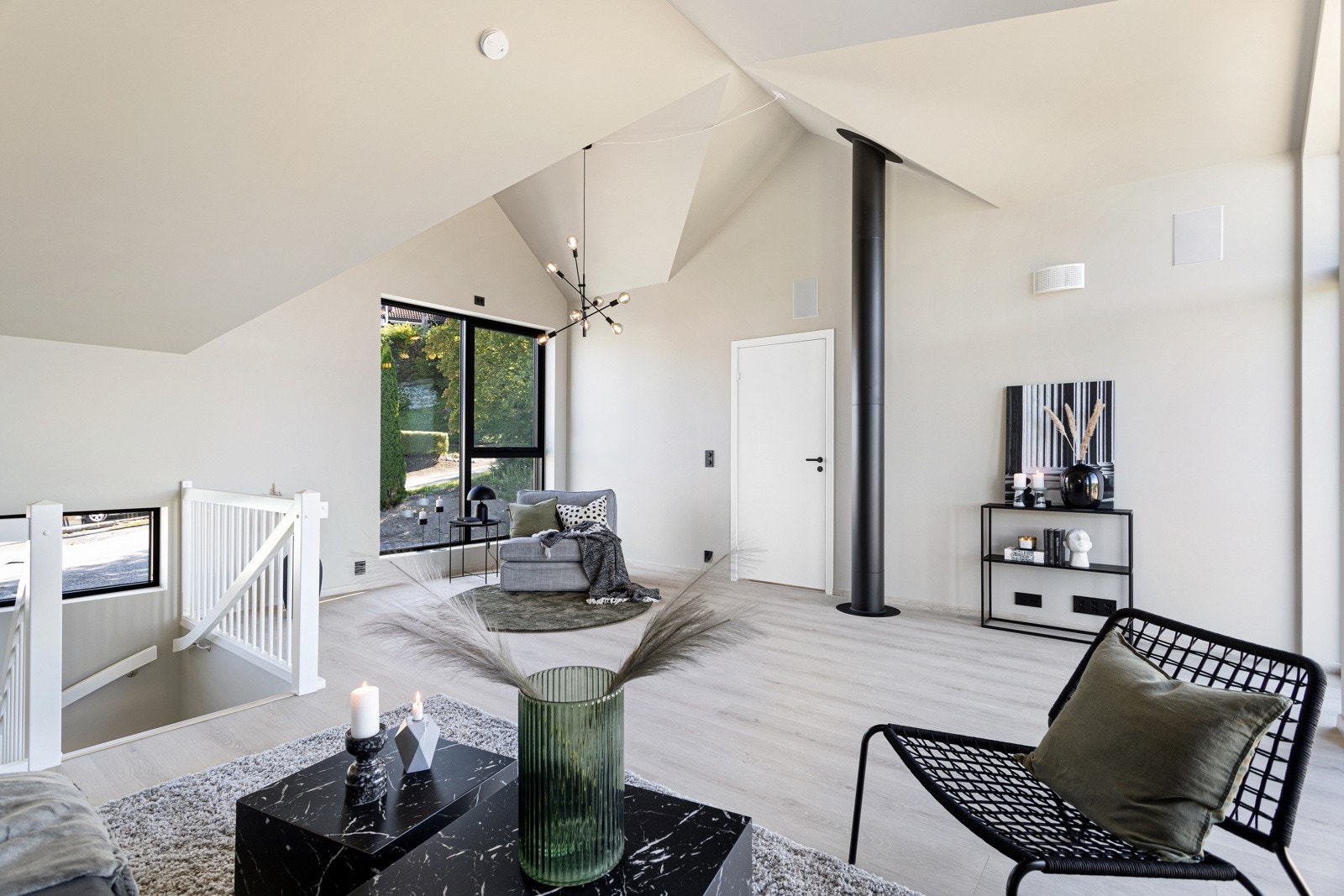 Boligen har balansert ventilasjonsanlegg med varmegjenvinning. Galleribilde