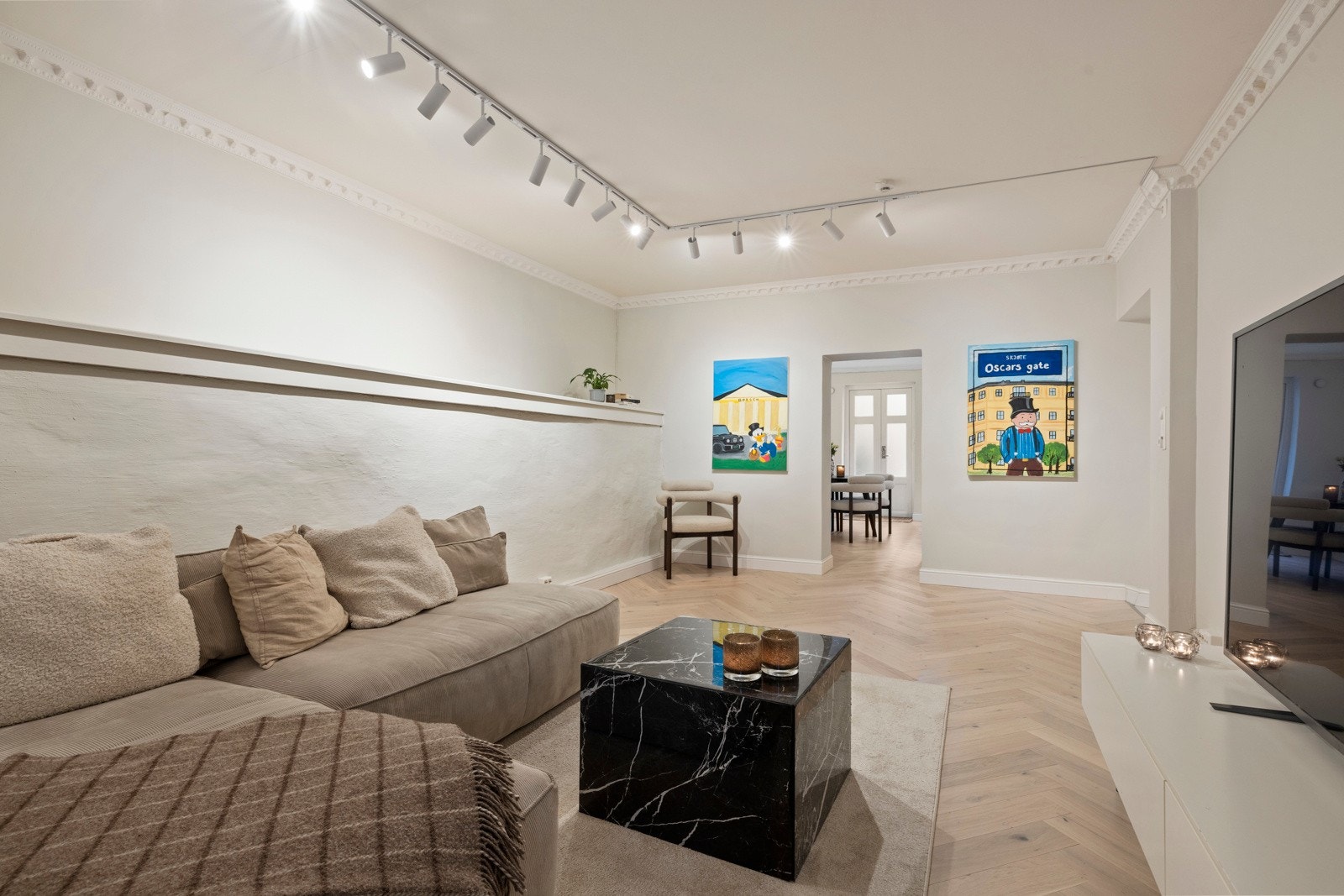 En flott og nyoppusset 2-roms selveierleilighet. Galleribilde