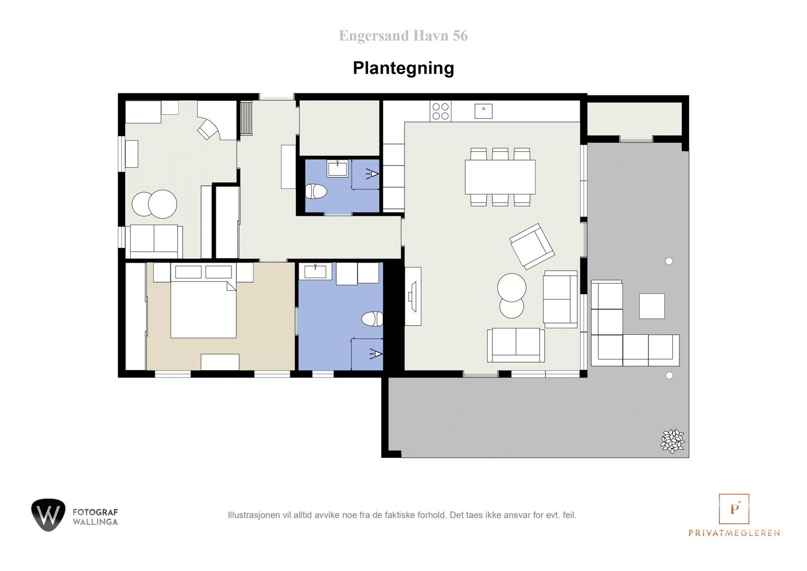 Plantegning. Galleribilde