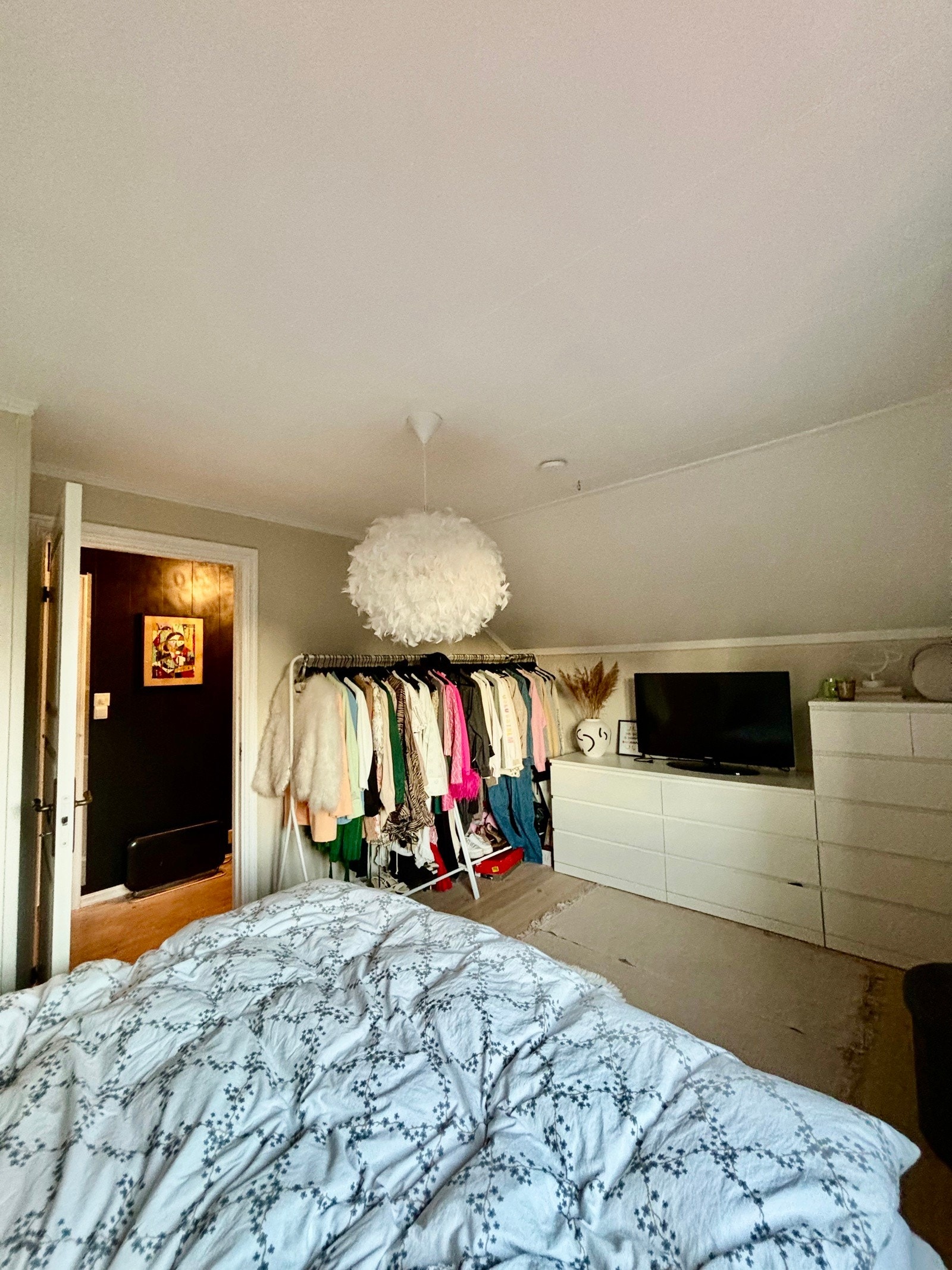 Soverom 2 med plass til garderobeløsning Galleribilde