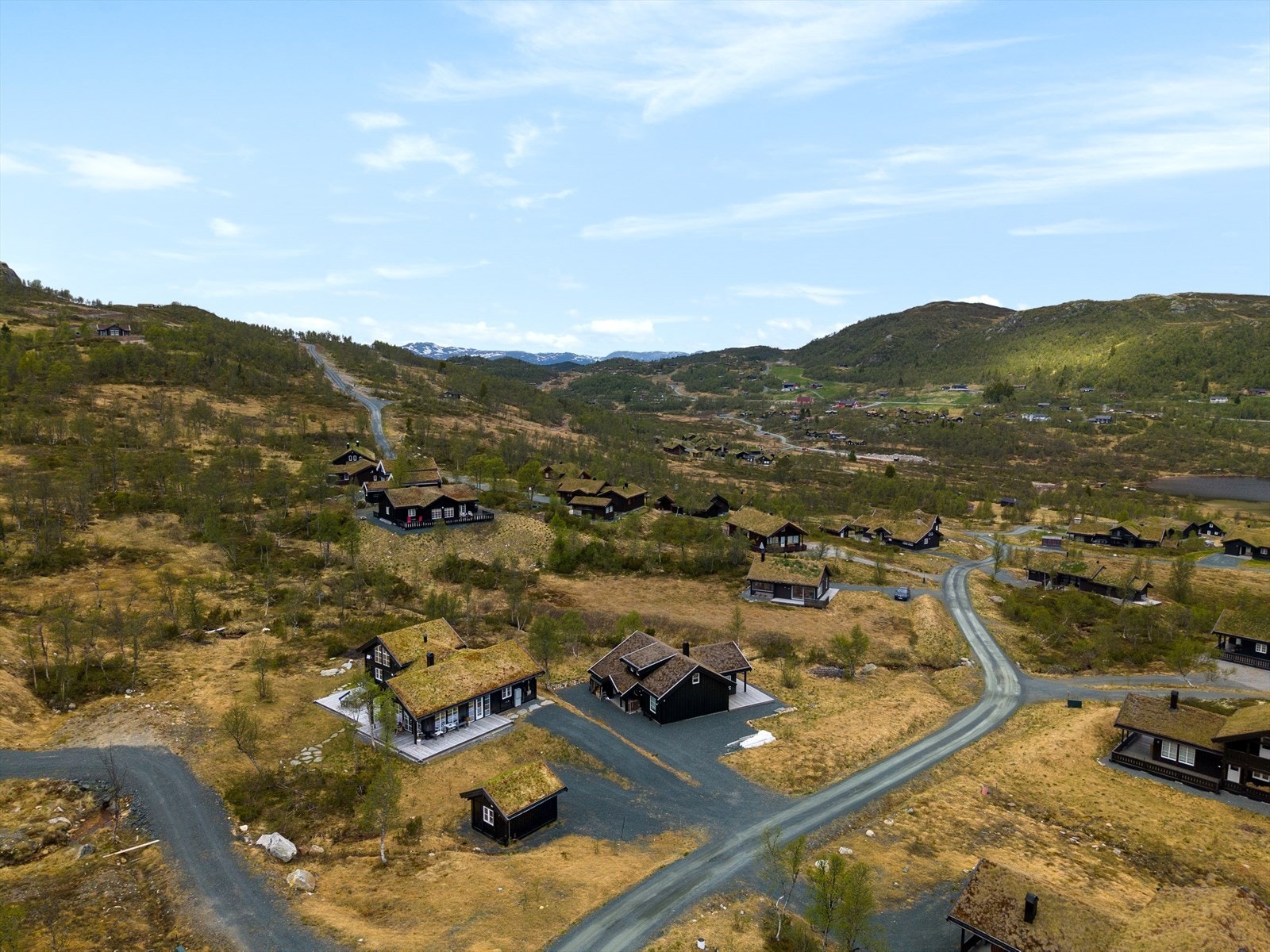 Heimvegli i Rauland er et flott hytteområde som ligger naturskjønt til ved Vierli. Galleribilde