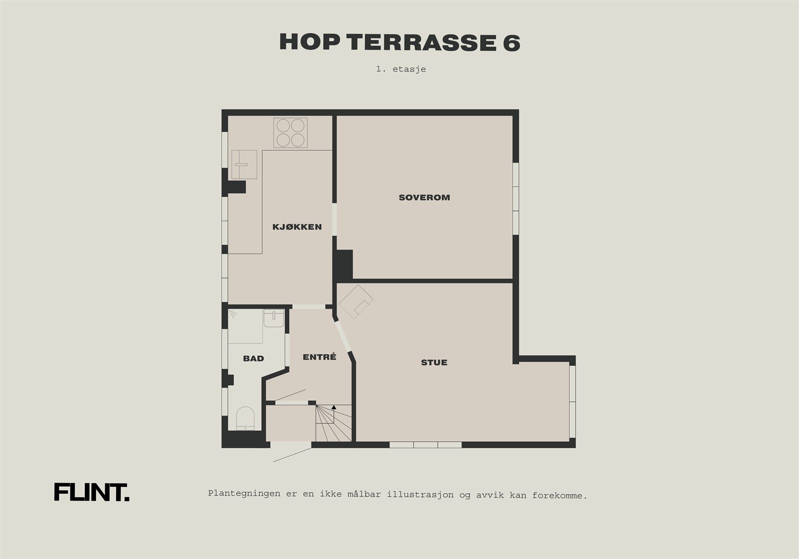 Planskisse | 1.etasje Galleribilde