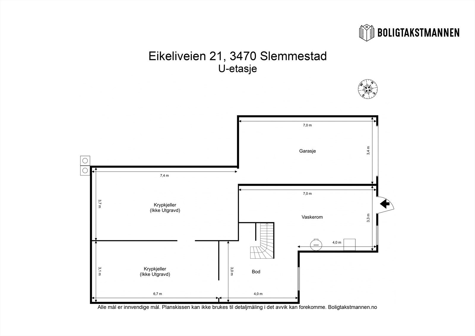 Underetasje. Galleribilde