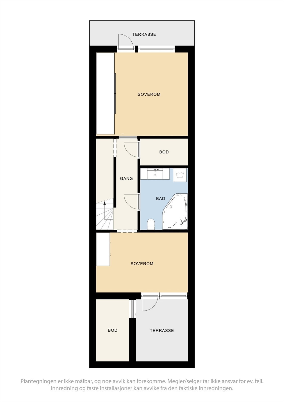 Plantegning Underetasje Galleribilde