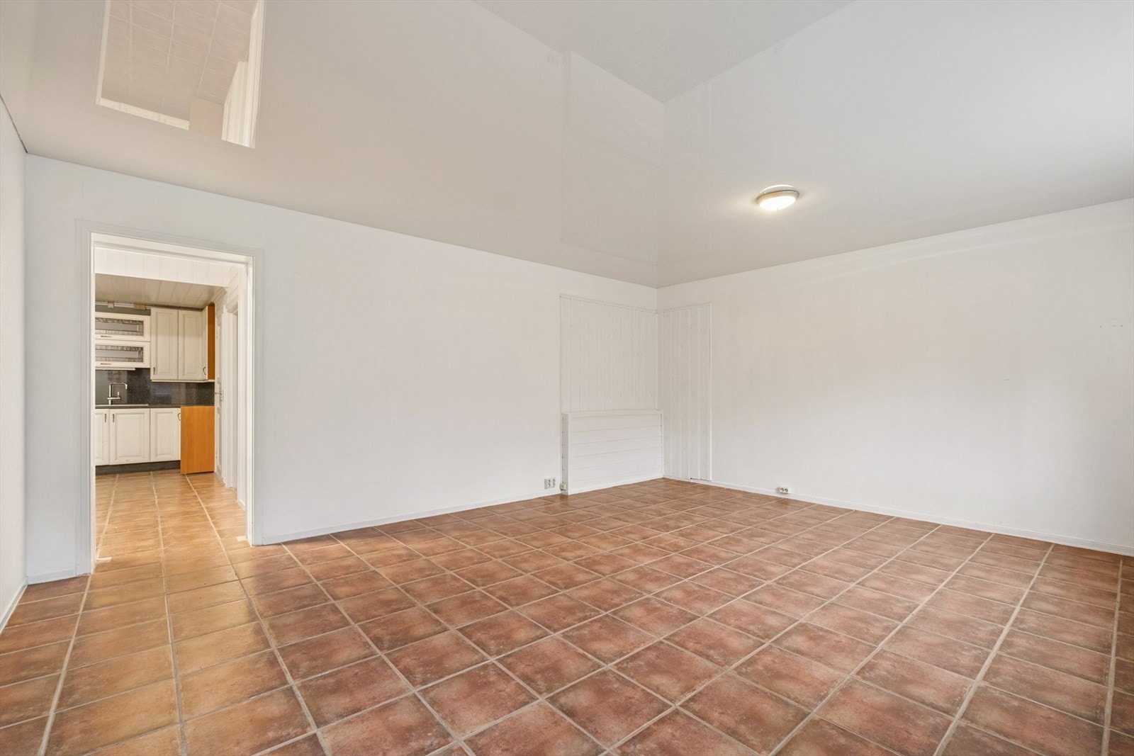 Man har en stor og flott stue, med gode innredningsmuligheter. Galleribilde