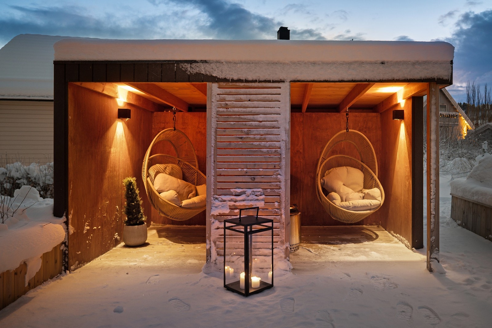 Hit kan man invitere venner og familie på hyggelige sammenkomster. Galleribilde