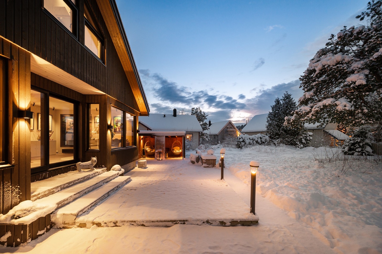 Terrassen er på hele 70m². Galleribilde