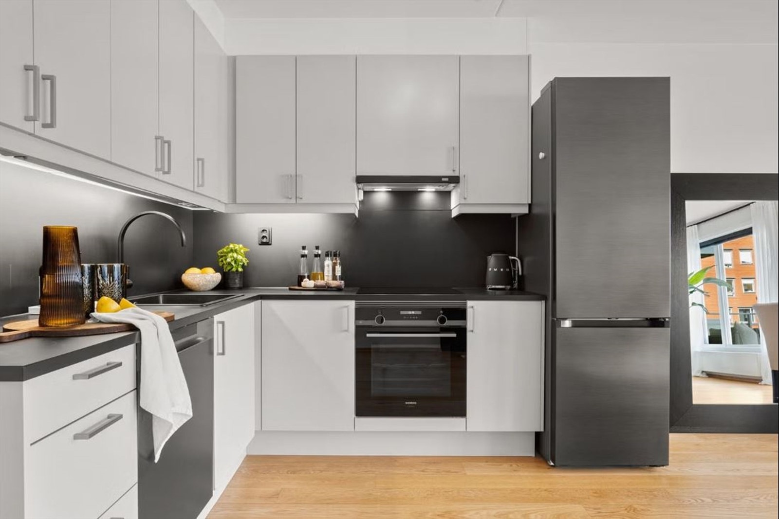 Pent og moderne kjøkken Galleribilde