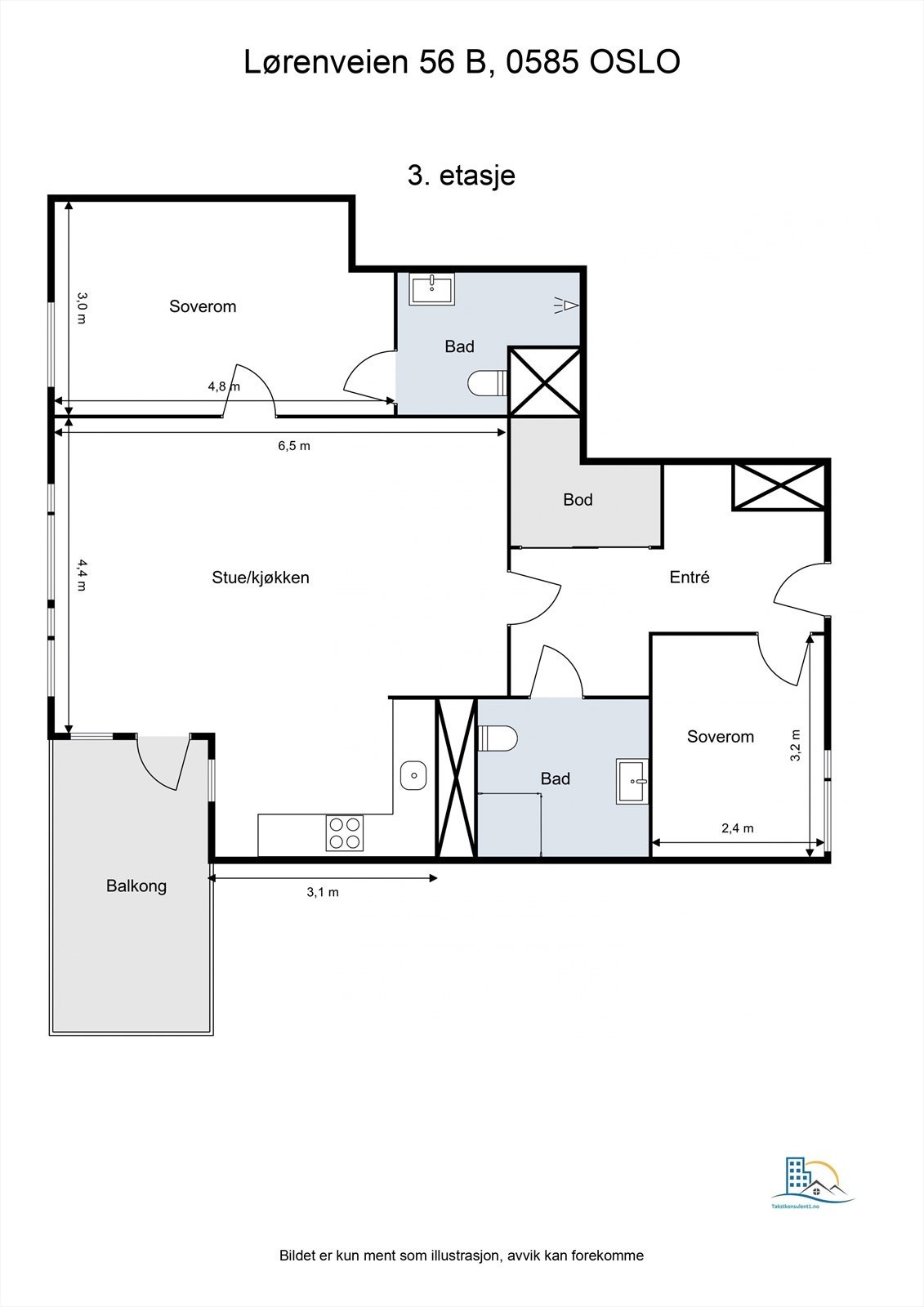 Plantegning. Galleribilde