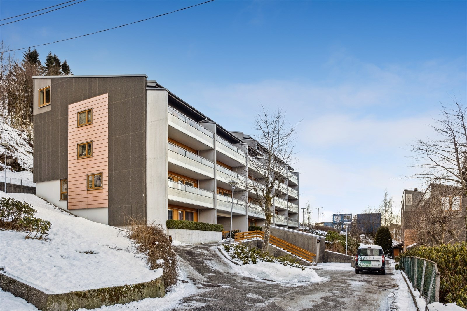 Fasaden ble pusset opp i 2006. Galleribilde