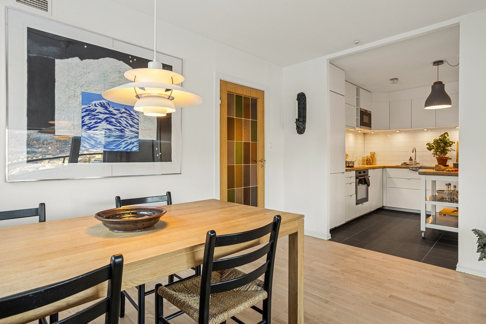 Praktisk plassering. Galleribilde