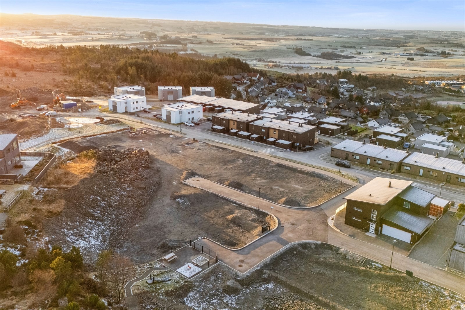 DNB Eiendom ved Olav Aske har gleden av å presentere tomter på Lyefjell. Galleribilde