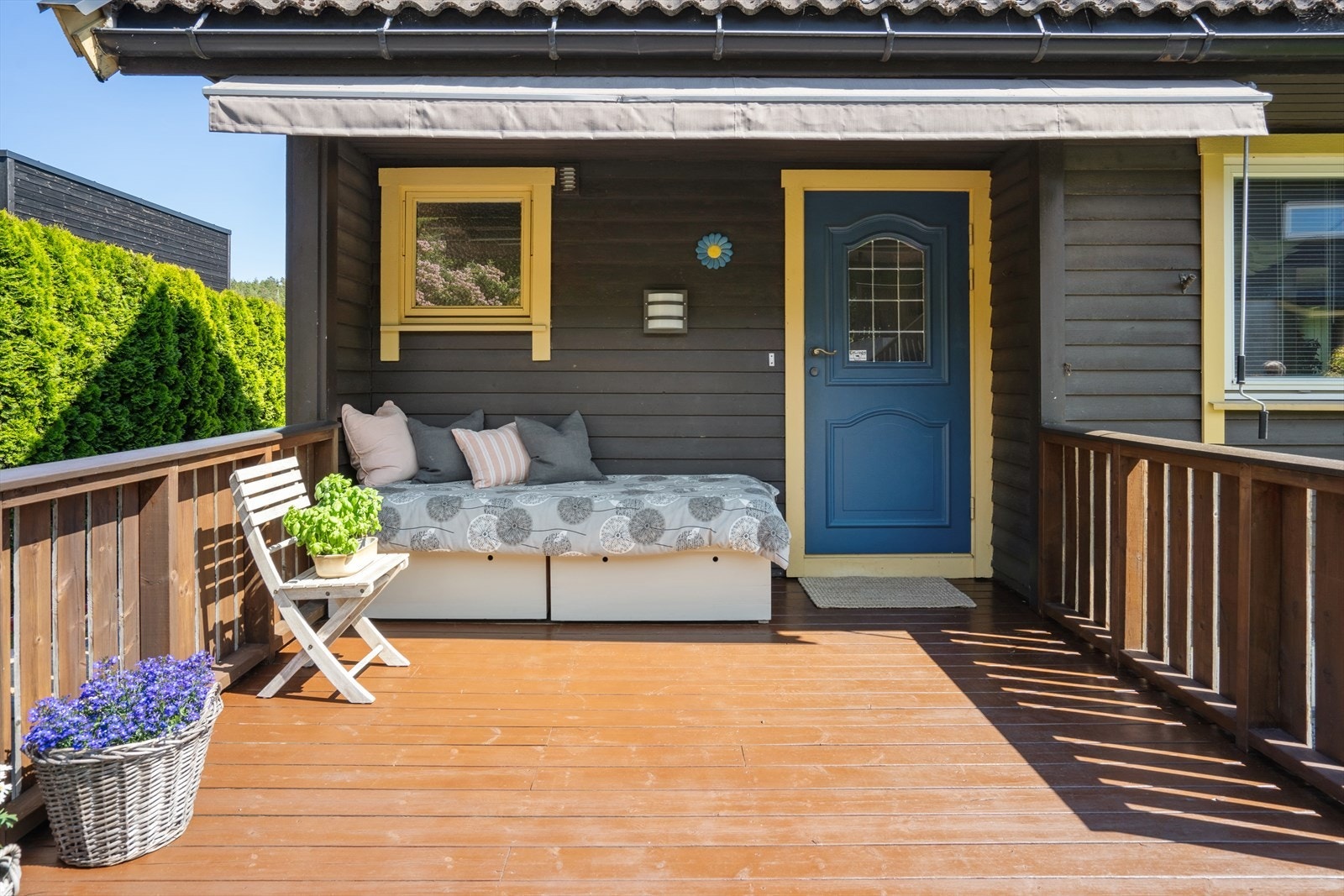 Hyggelig inngangsparti Galleribilde