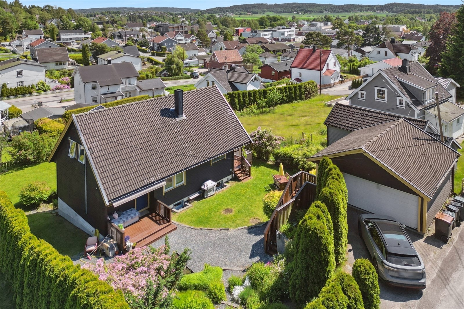 Familievennlig enebolig i et populært område Galleribilde