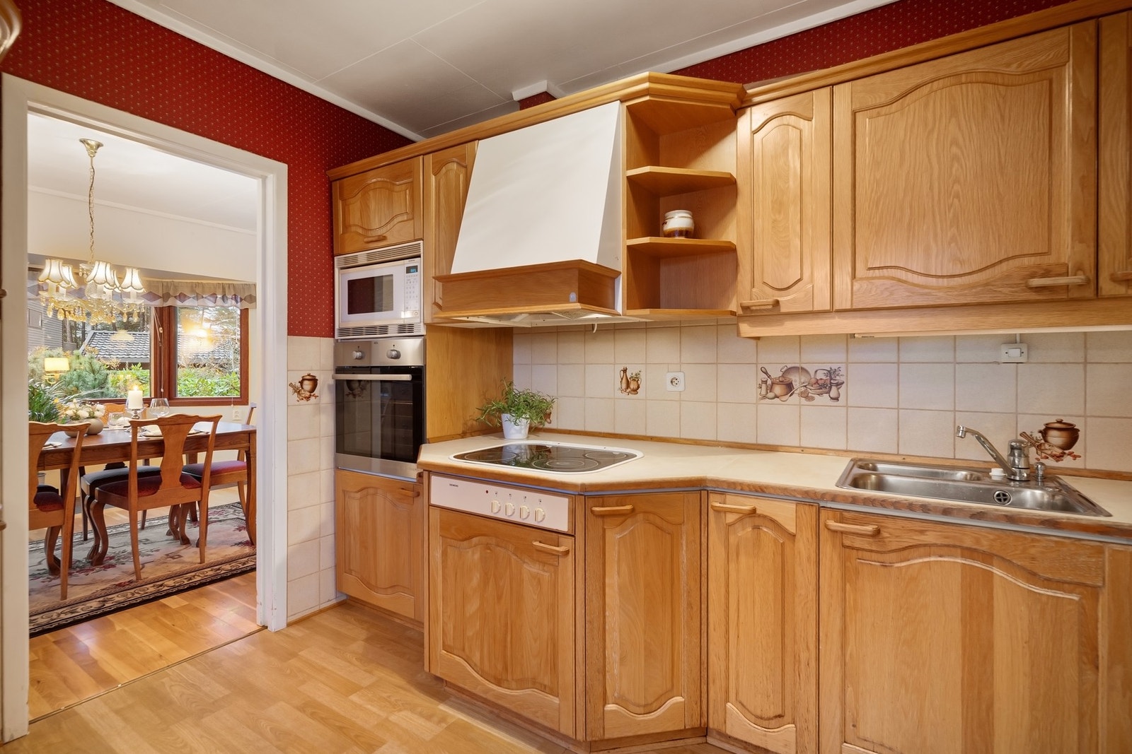 Det er god flyt mellom rommene. Galleribilde