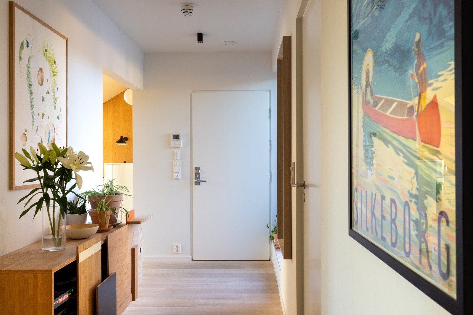 Her er det plass til ulike oppbevaringsmuligheter. Galleribilde