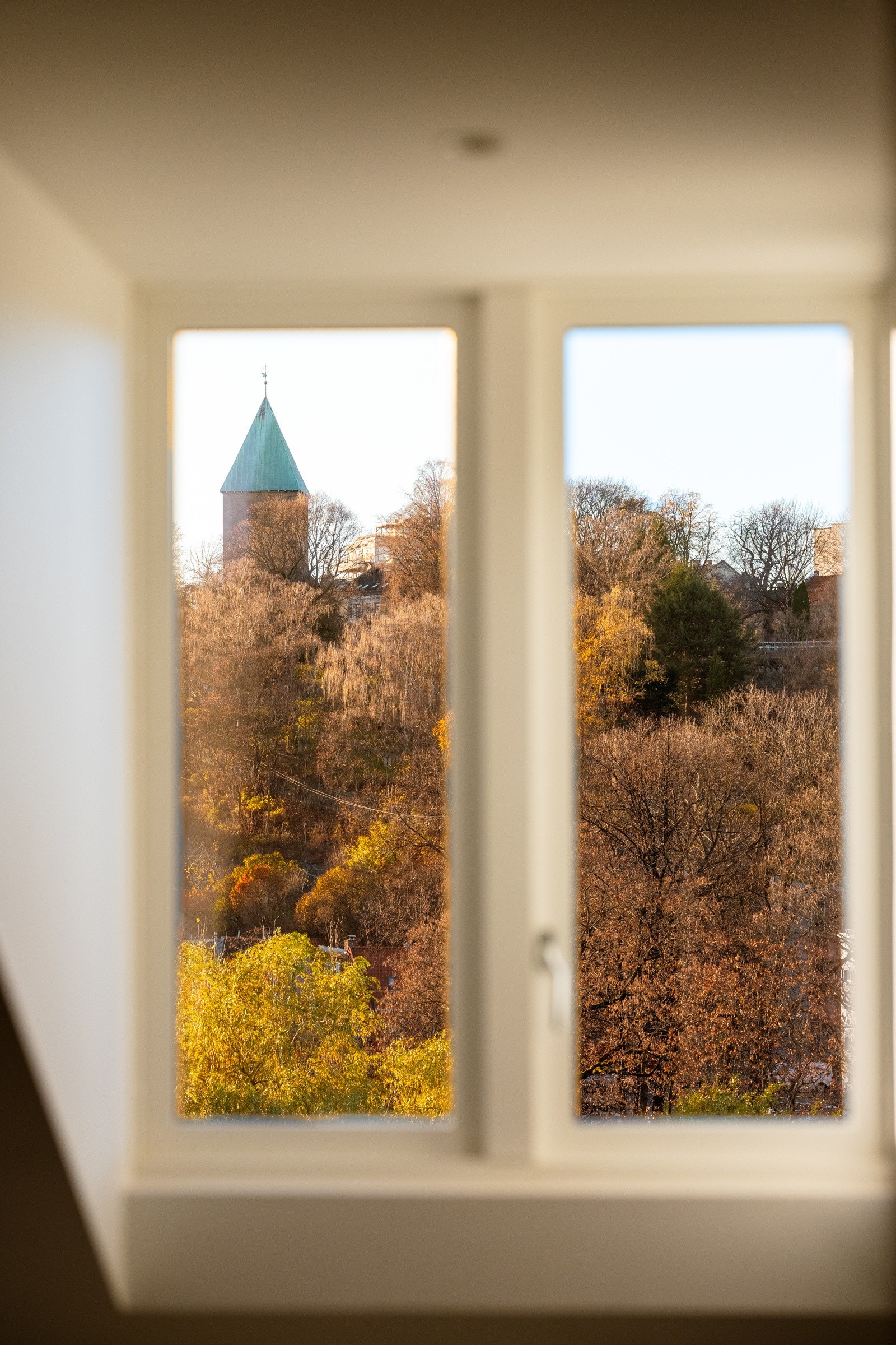 Fra leiligheten er det nydelig utsyn. Galleribilde