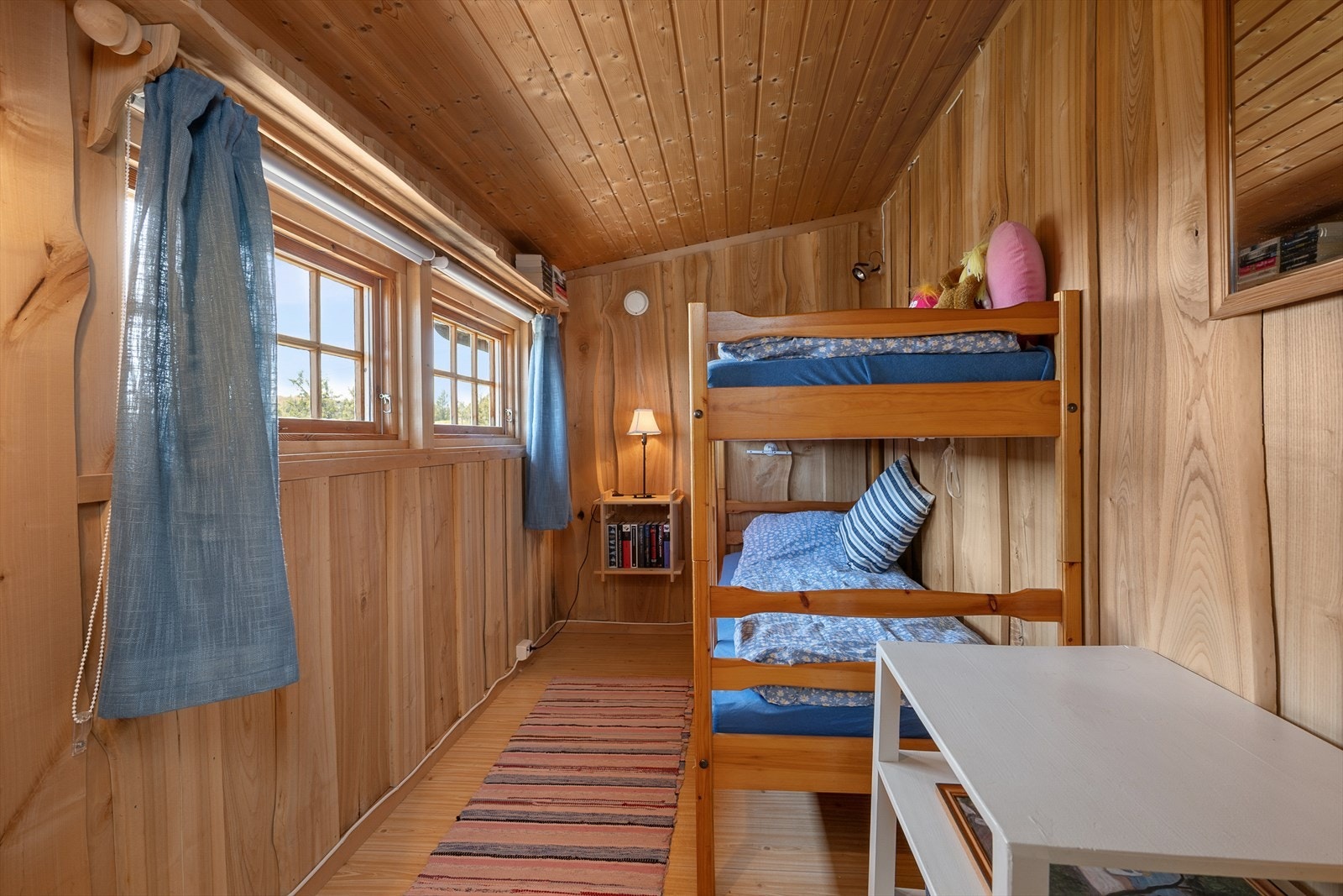 Soverom 3 er innredet med køyeseng. Galleribilde