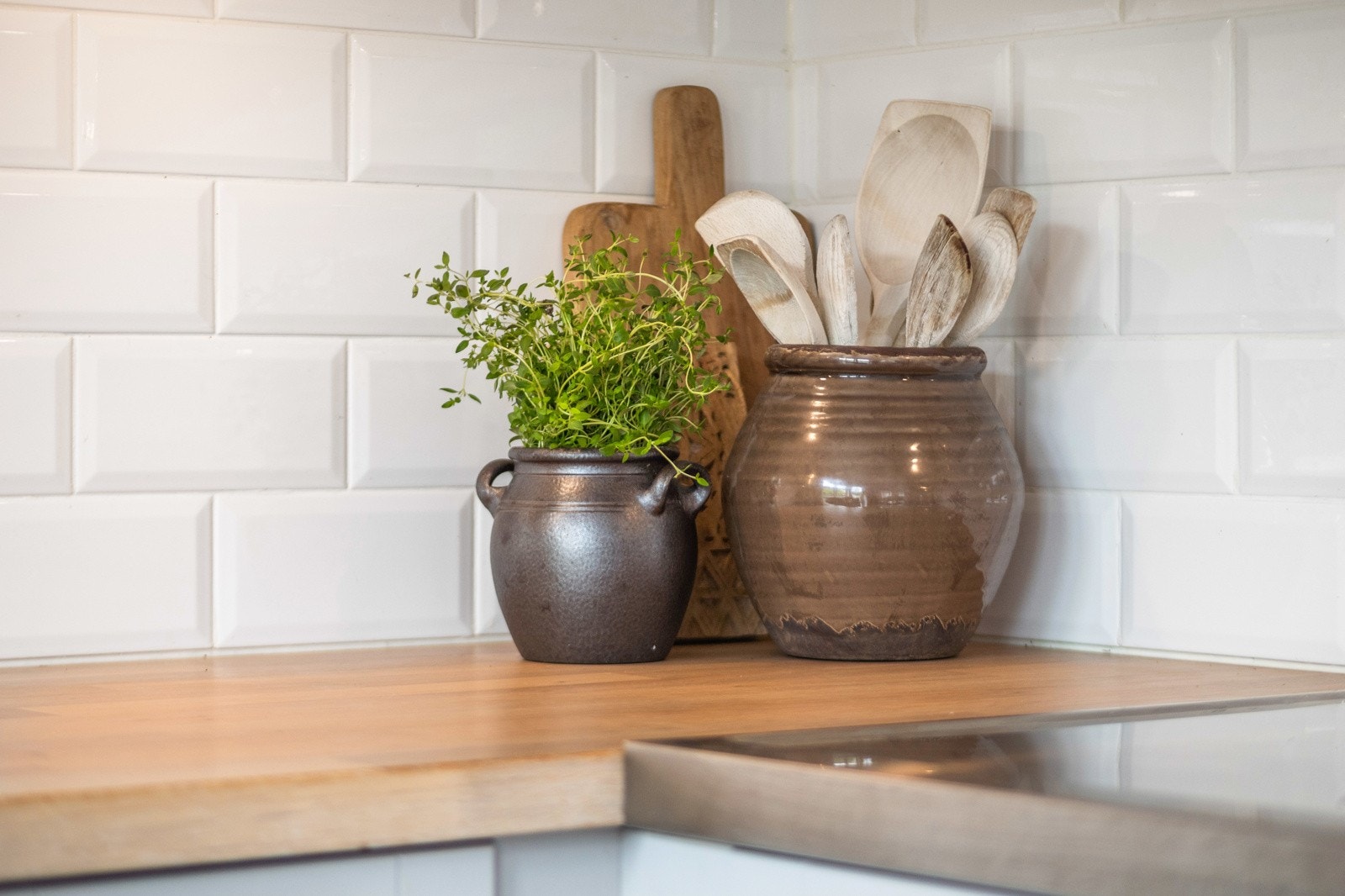 Detalj kjøkken. Galleribilde