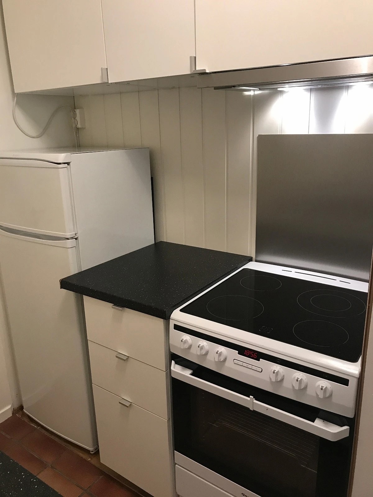 Kjøkken i hybel. Galleribilde