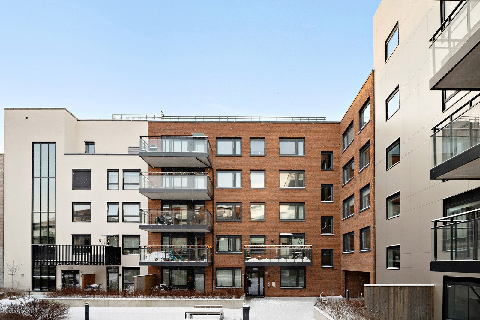 Byggets fasade Galleribilde