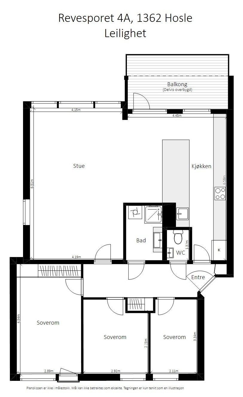 Plantegning. Galleribilde