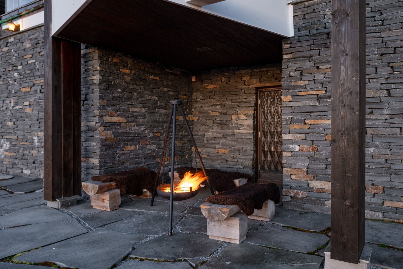 Flere lune og åpne utesoner rundt bebyggelsen Galleribilde