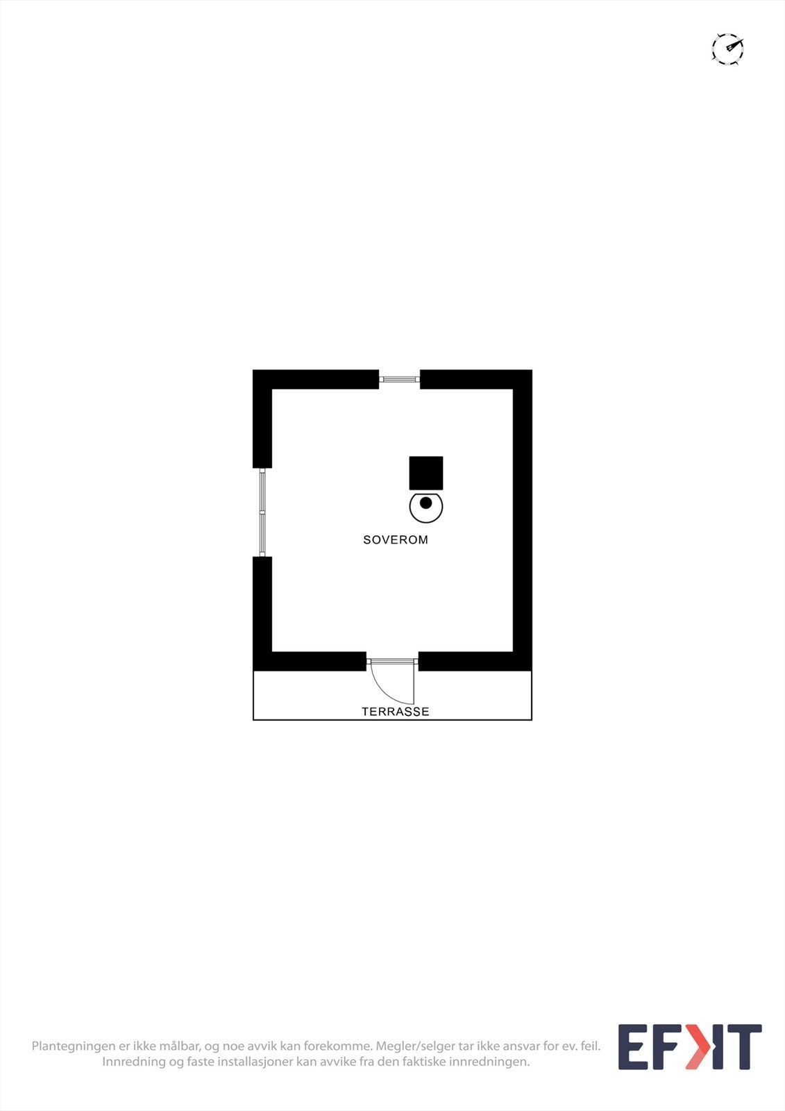 Plantegning anneks. Galleribilde