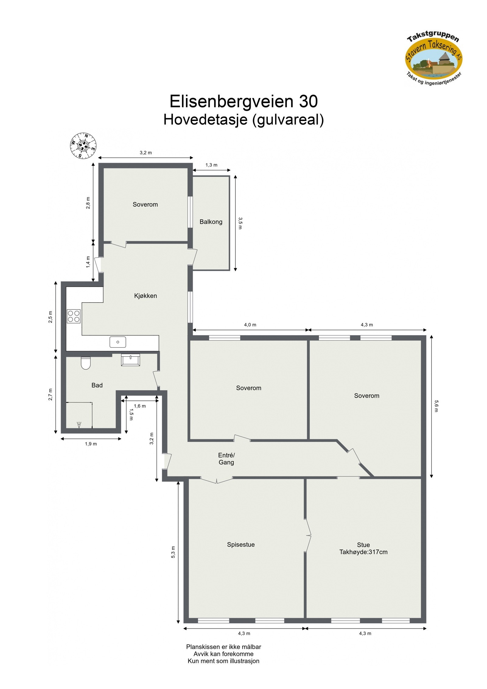 Plantegning. Galleribilde