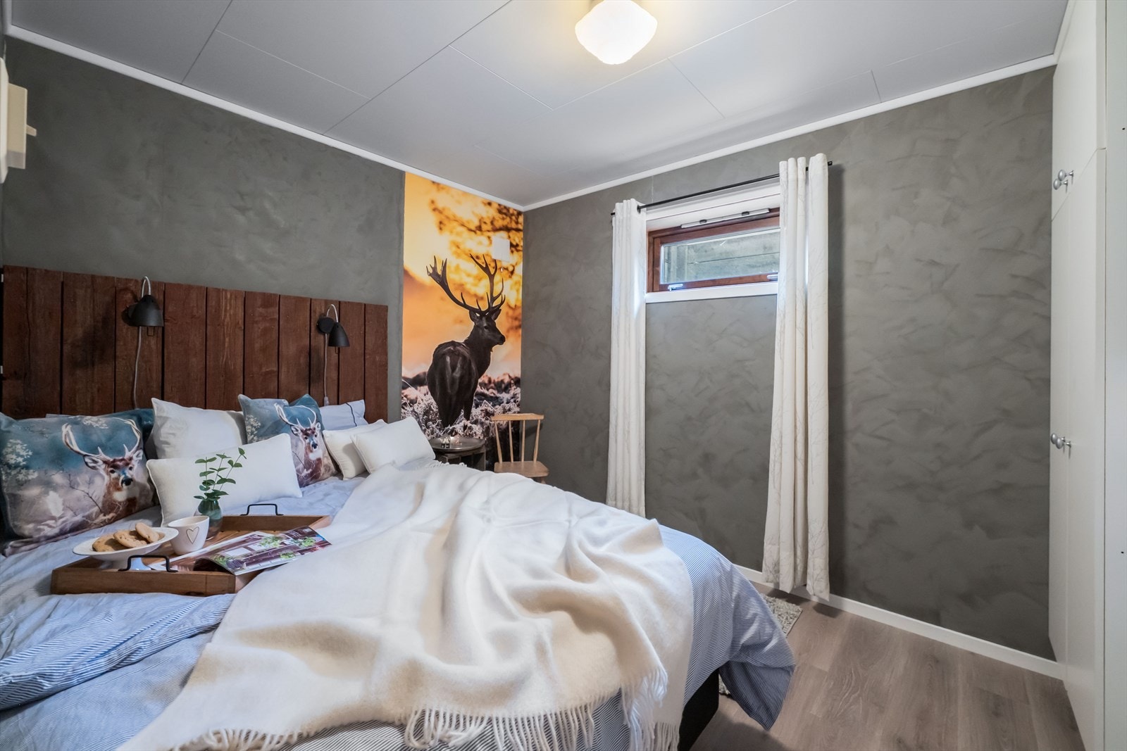 Rom i underetasje som benyttes som soverom (ikke godkjent). Galleribilde